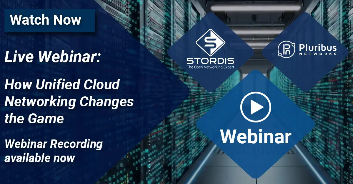 Webinar Session Recording with Pluribus: “How Unified Cloud Networking Changes the Game”